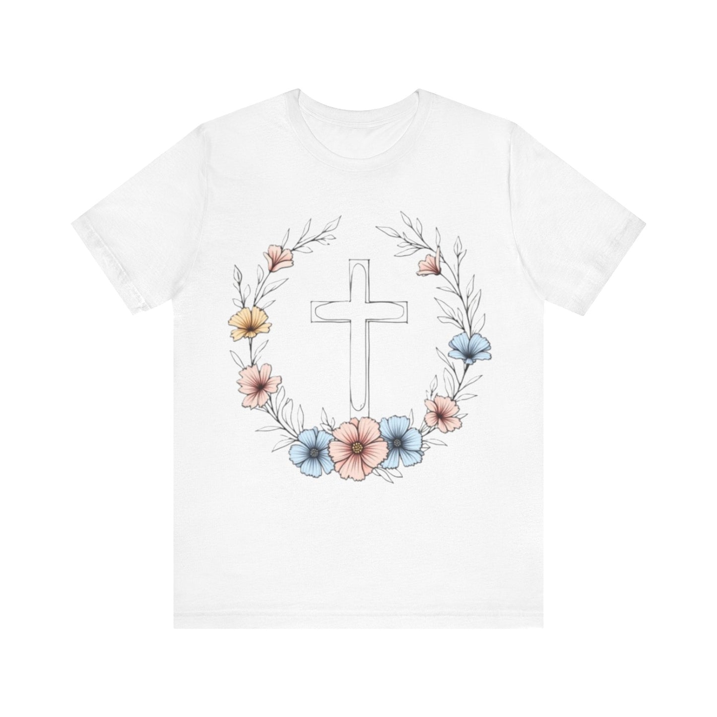 Flower Cross T-Shirt