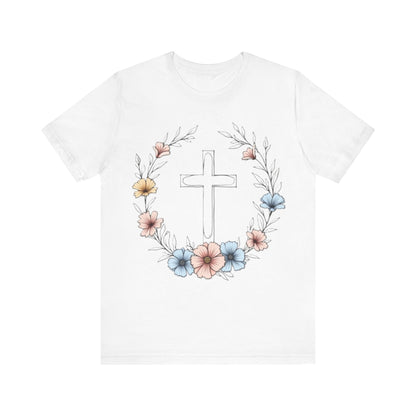 Flower Cross T-Shirt