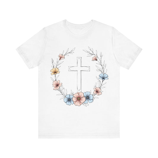 Flower Cross T-Shirt