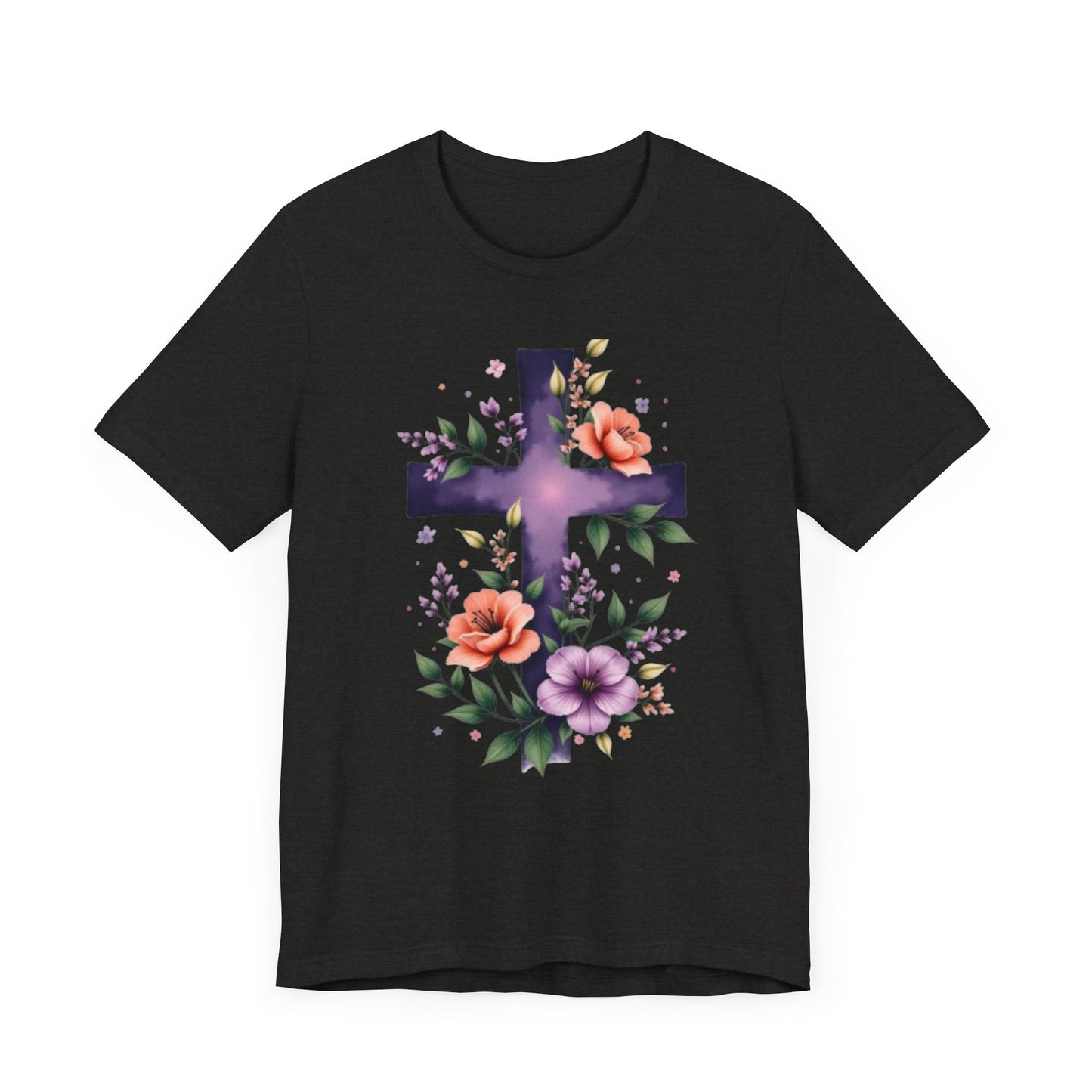 Floral Cross T-Shirt