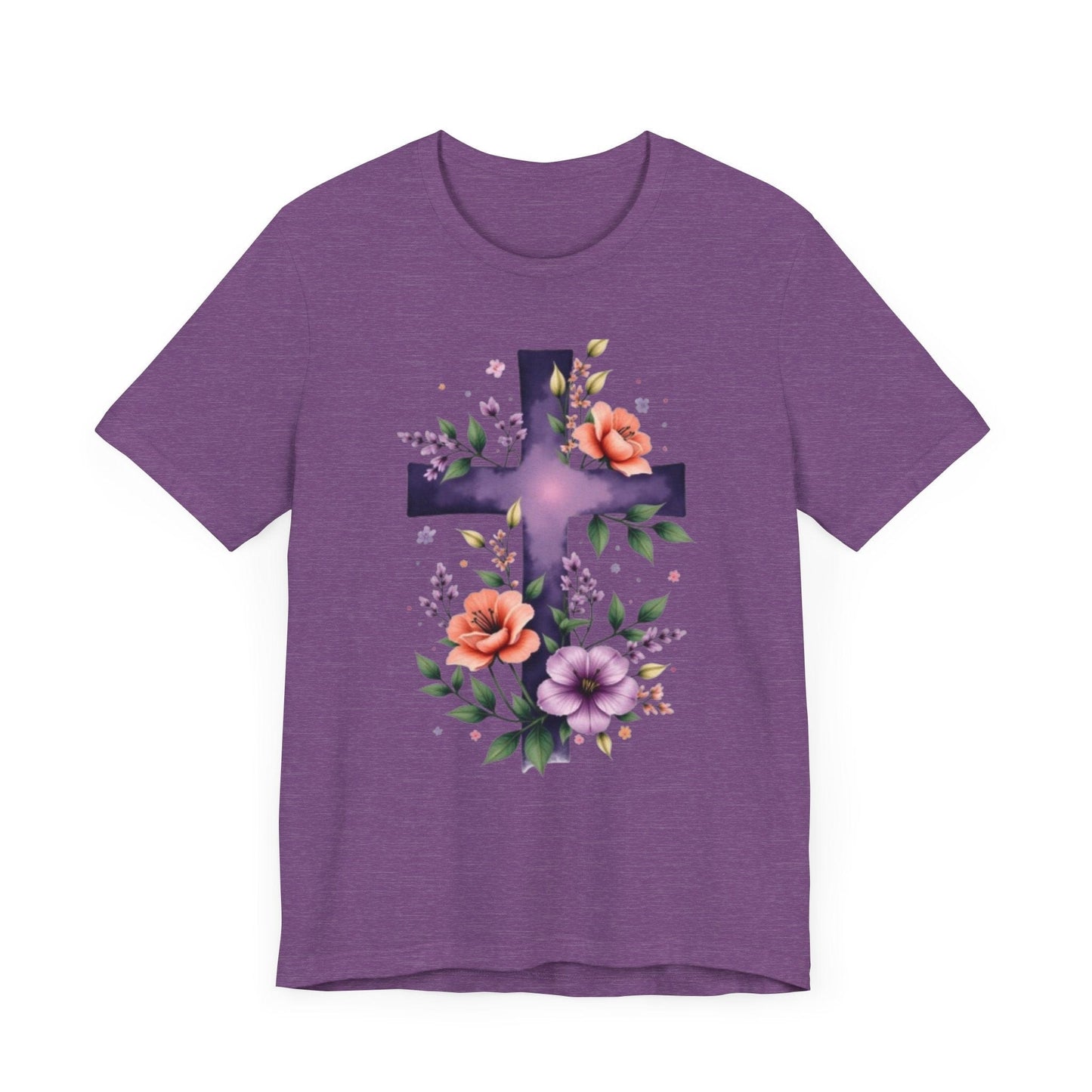 Floral Cross T-Shirt