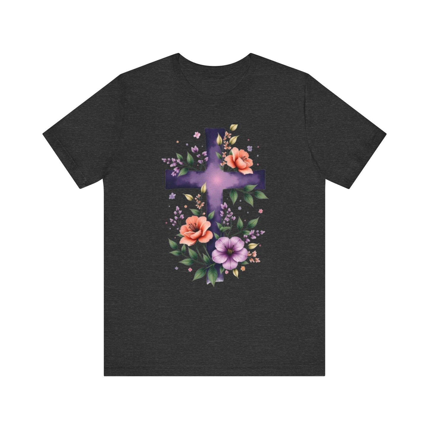 Floral Cross T-Shirt