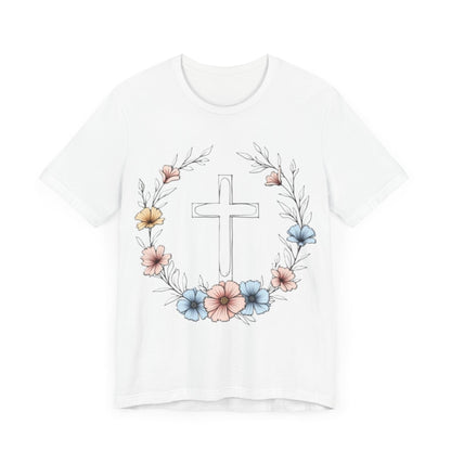 Flower Cross T-Shirt