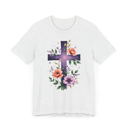 Floral Cross T-Shirt