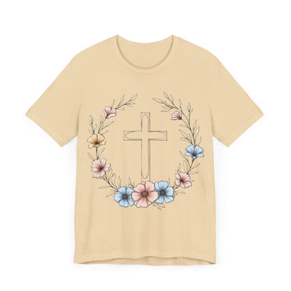 Flower Cross T-Shirt