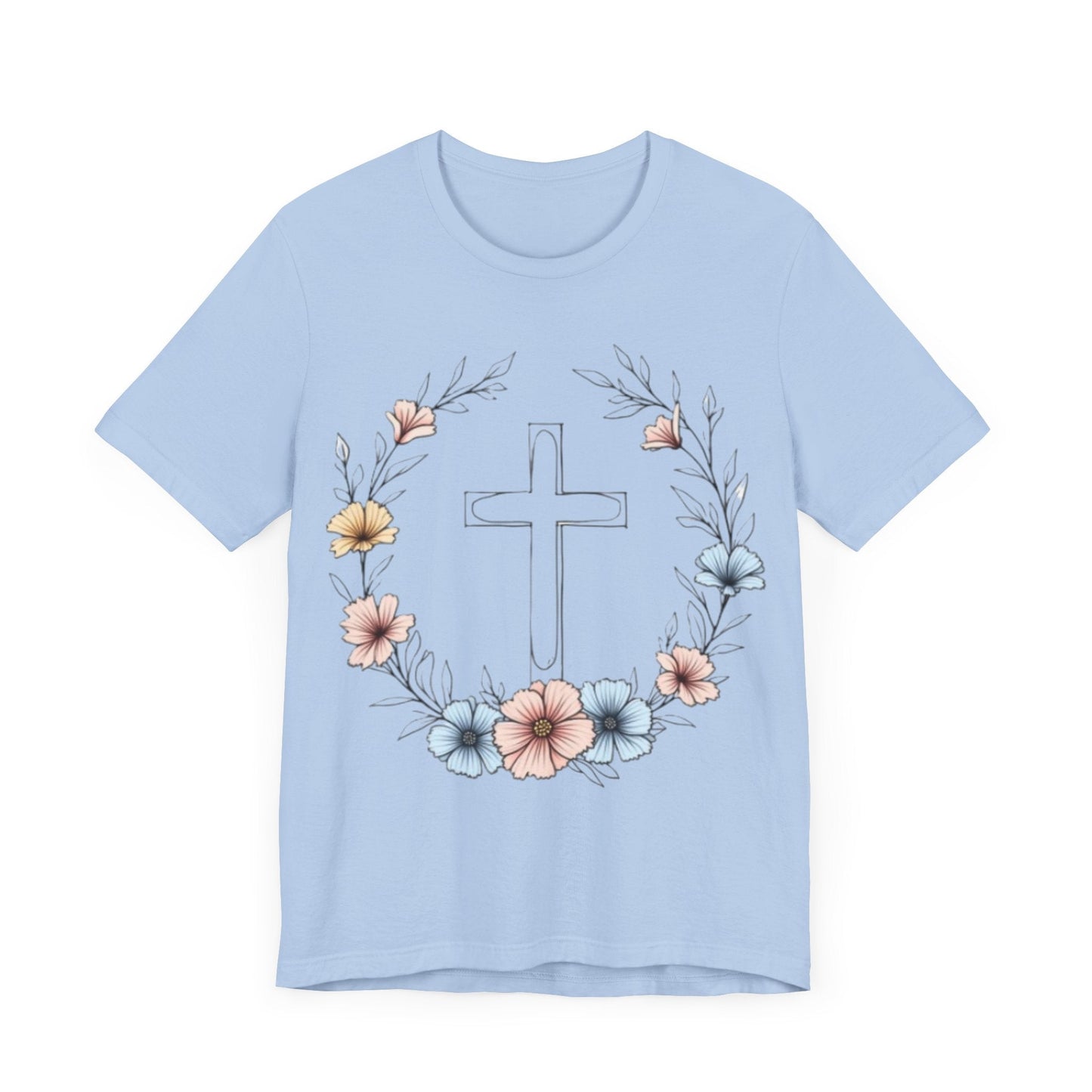 Flower Cross T-Shirt
