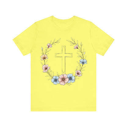 Flower Cross T-Shirt