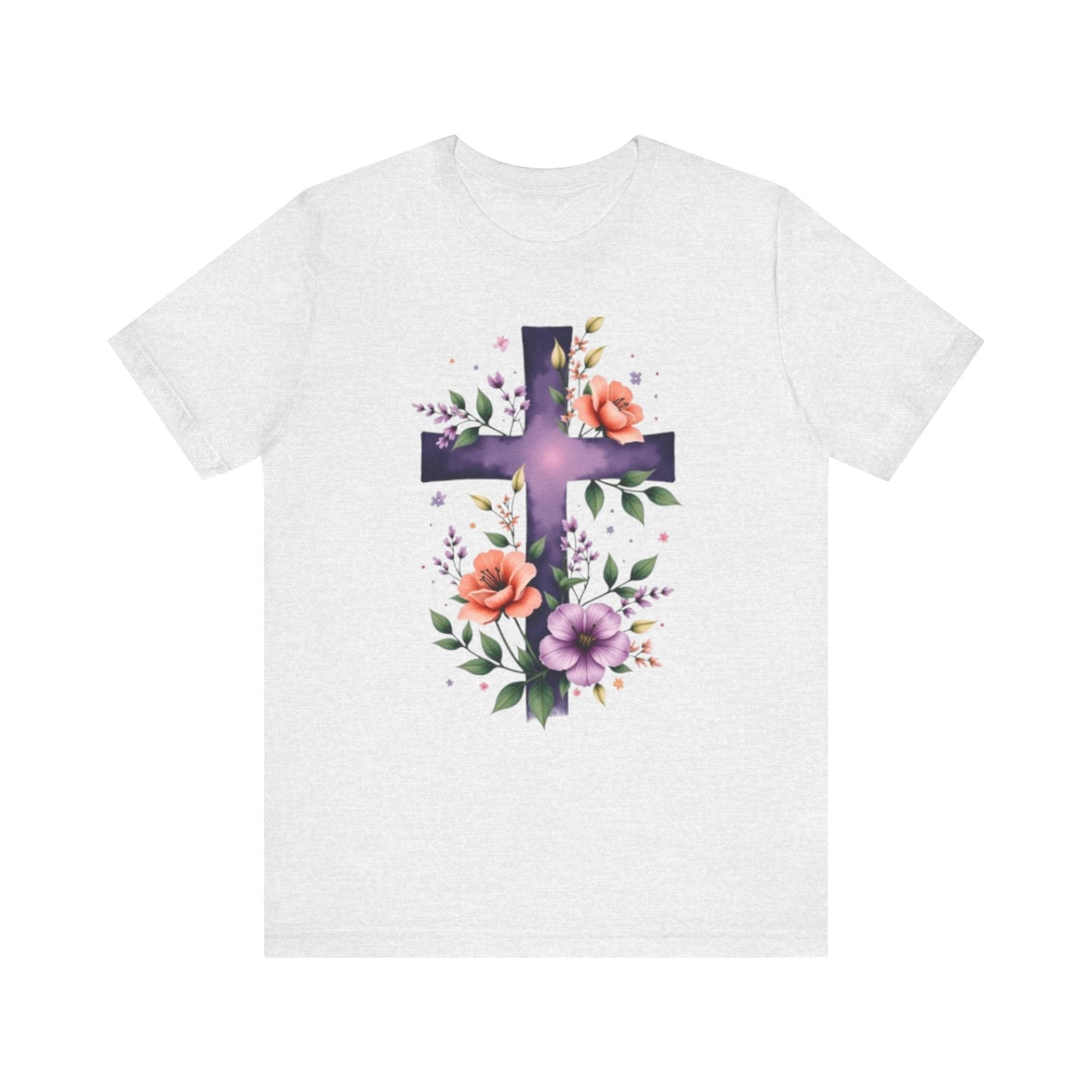 Floral Cross T-Shirt