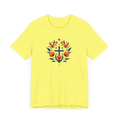 Floral Geometry T-Shirt