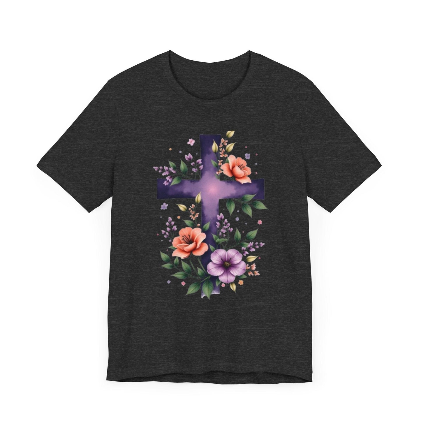 Floral Cross T-Shirt