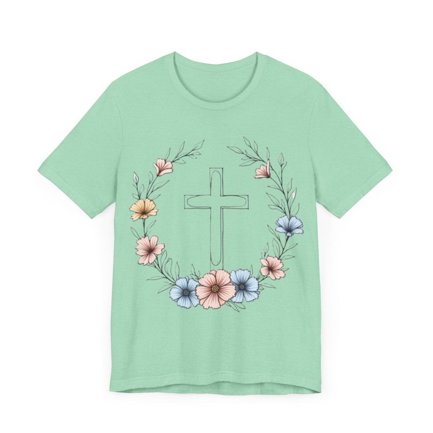 Flower Cross T-Shirt