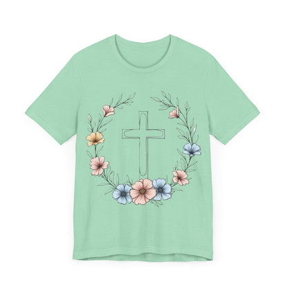 Flower Cross T-Shirt