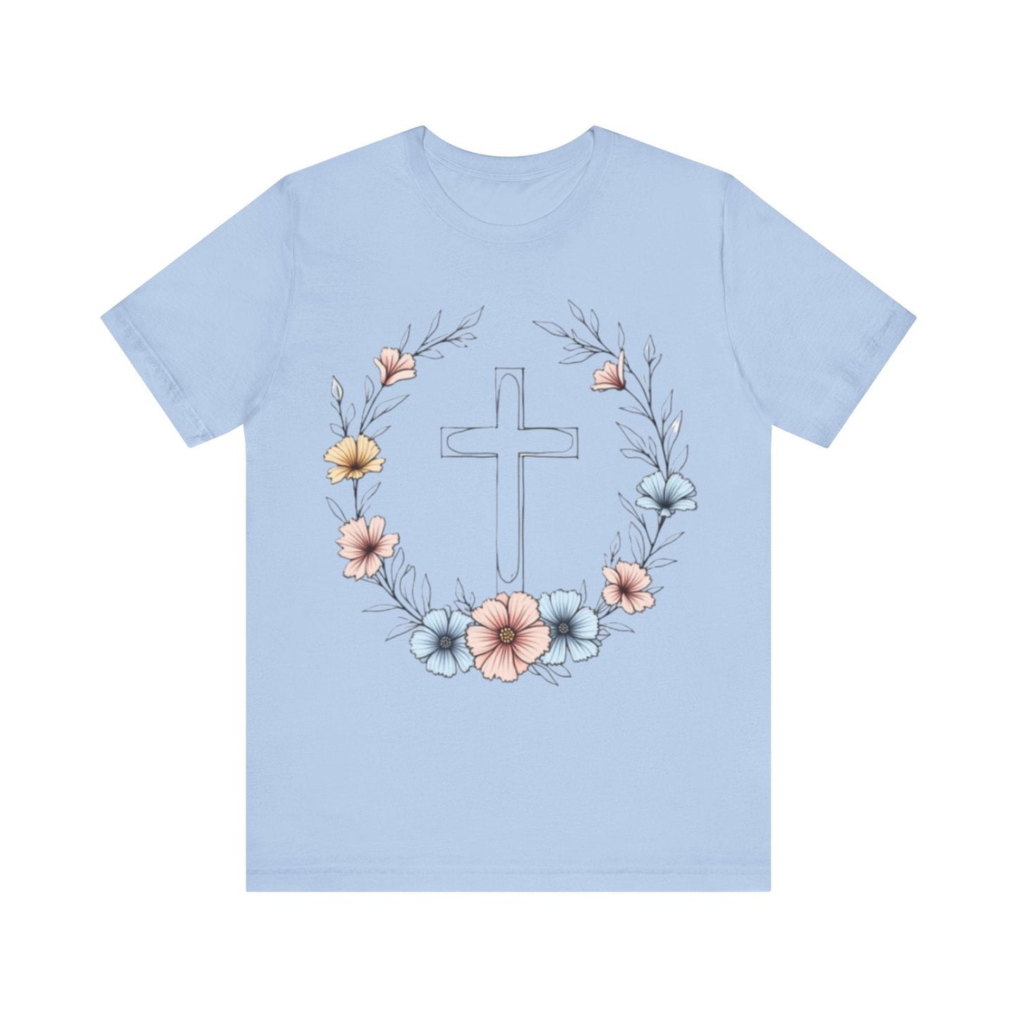 Flower Cross T-Shirt