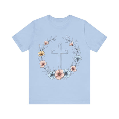Flower Cross T-Shirt