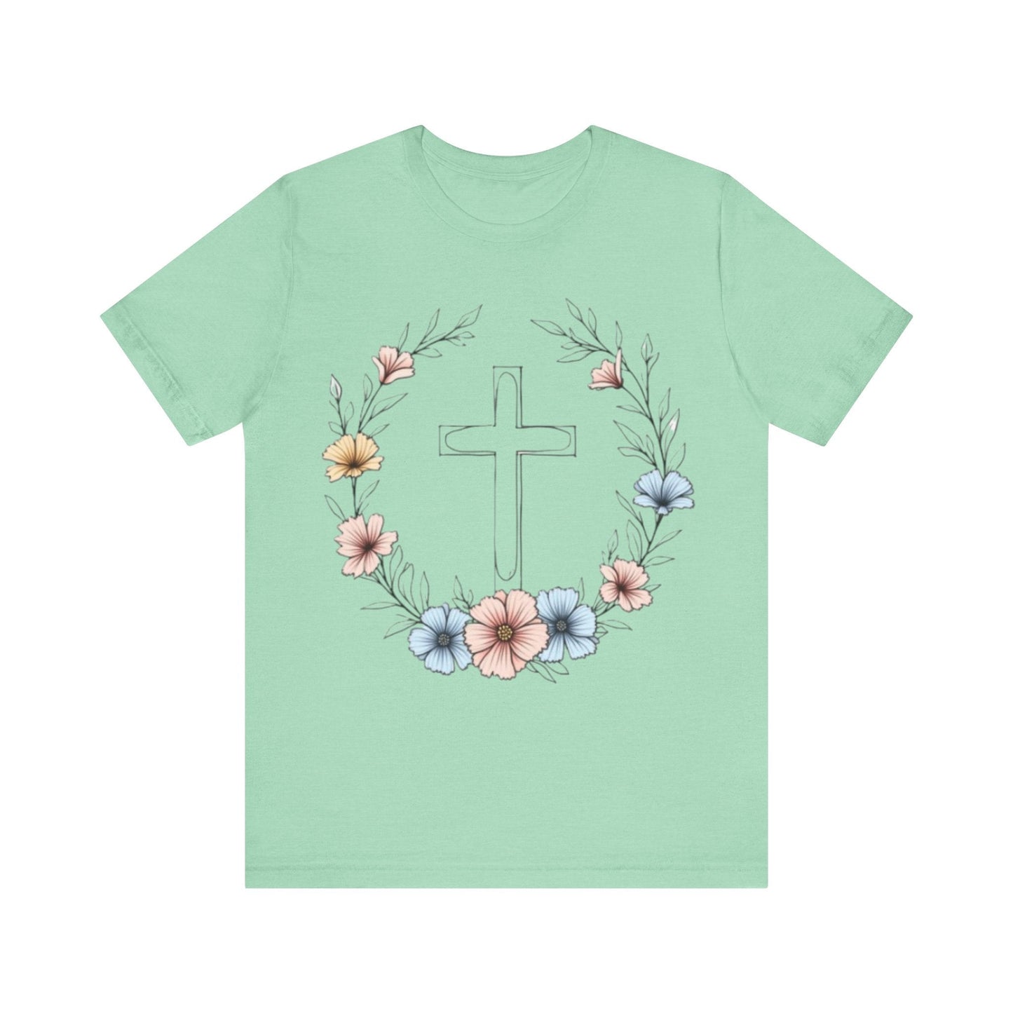 Flower Cross T-Shirt