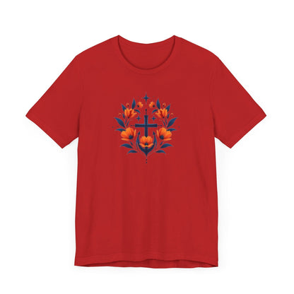 Floral Geometry T-Shirt