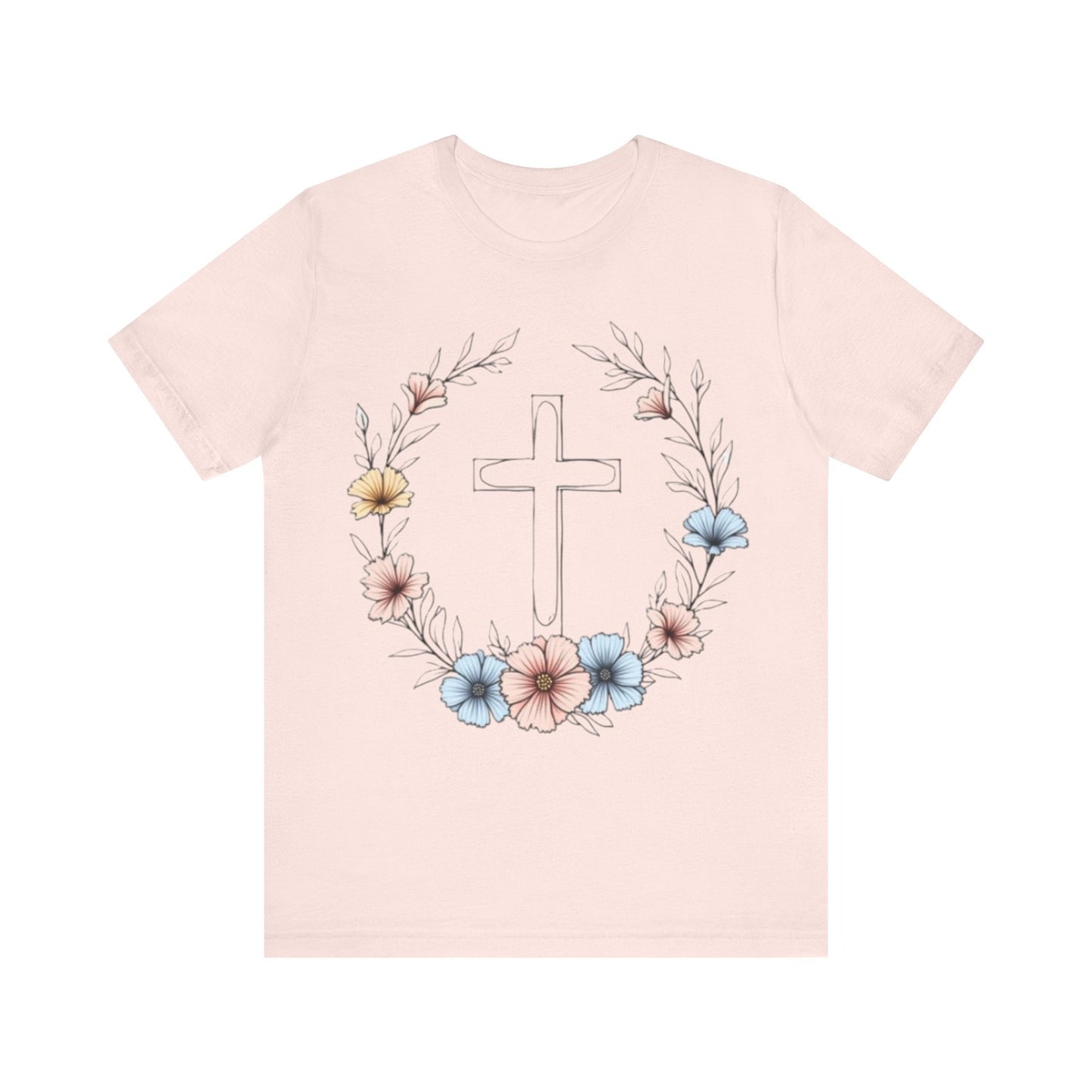 Flower Cross T-Shirt