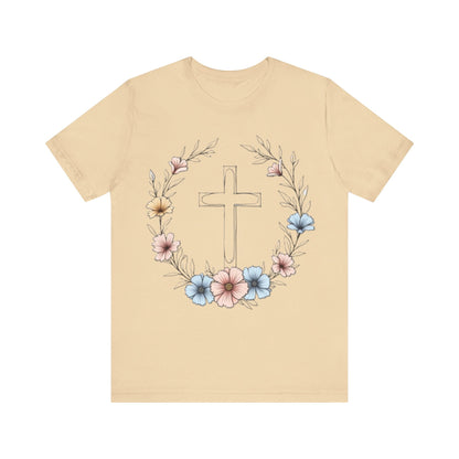 Flower Cross T-Shirt