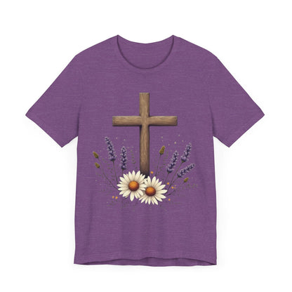 Floral Cross T-Shirt